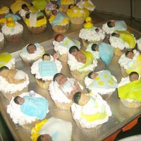 Shhh Baby Sower cupcakes