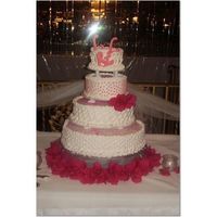 Wedding Cake With Royal Letters 