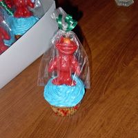 Elmo Cupcakes (Individual) 