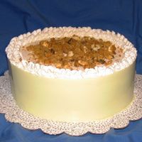 White Chocolate Wrap I've been folowing the "chocolate cake wrap" thread. So this is my first one. It was kind of fun to do. The cake is...