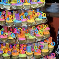 Close Up Of Cupcake Tower Per your request, here's a closer view of the cupcakes.Thanks everyone for viewing.