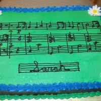 Piano Piano score of "Happy Bithday to You." Girls 16th birthday and she is a serious piano player and very involved at school, hence...