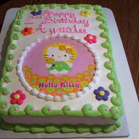 Hello Kitty edible image all bc