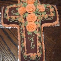 Cakes_006.jpg We made this Easter cake with chocolate icing and peach roses!