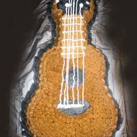 Guitar Cake We made this cake for a friends son's birthday!