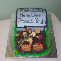 Over The Hill I took inspiration from tons of different pics here on CC, so THANKS to everyone. I really had a great time decorating this one.