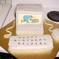 Computer Cake I made this cake for someone who is a lover of an online auction site here in New Zealand.It was a challenge but was fun.For some reason...