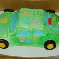 Hippy Car This Groovy Car (complete with cookie wheels) was a donation to our church for a fundraiser.