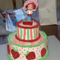 Strawberry Shortcake Cake front view