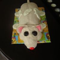 Hampster Children's hampster birthday cake.