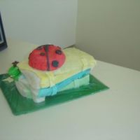 Kindergarten Graduation Cake This is the back of my cake.