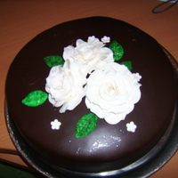 Chocolate Cake A cake made for my daughters birthday, everything is edible except a toothpick stuck here and there