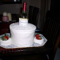 Wine Ice Bucket This was my first attempt at an ice bucket. Much better than the 2nd attempt! Thanks to all for ideas from the gallery. MMF over 4 layers....
