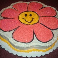 Daisy Mae I got soem use out of my rarely used 15 inch petal pan...just sketch a flower and star tip away!