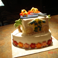 Wedding Cake Tasting Bride and groom are getting married in Hawaii - 300 guests at the mainland reception - this was just to give ideas. The real thing will be...