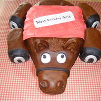 Horse Cake Thank you cc for help with this one