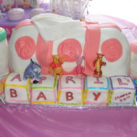 Winnie The Pooh Diaper Bag And Baby Blocks 