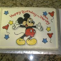 Mickey Mouse Cake This is my first ever FBCT, Mickey Mouse Cake, it was fun and easy to do and looking forward to doing it again, many thanks and my...
