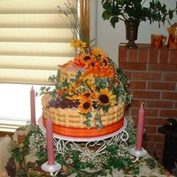 Sunflower 75Th Birthday Cake My husband's Aunt turned 75 this past weekend, and she had never had a birthday party in her life. Needless to say, when I heard that...