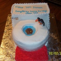 Toilet Cake 40Th Birthday 