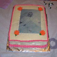 Happy Birthday This is a picture of the cake I made for my fiance's mom's 50th Surprise Birthday Party