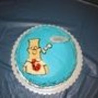 Dilbert Cake For Bosses Day A delightfully sarcastic Dilbert cake made for Bosses day that states "Don't worry, this cake wasn't charged to our cost...