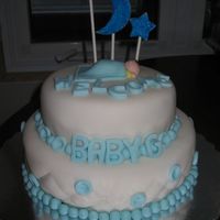 Welcome Baby G done for my sister's baby shower