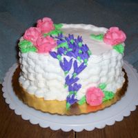 Basketweave Was practicing basketweave for a Mother's day cake cause I have an order for a basketweave wedding cake