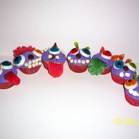 Monster Cupcakes Googly-eyed creme filled monsters!