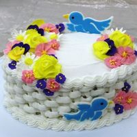 Wilton Course Ii Project Here is my final project for course II. Thank you Cake Wizard! Excellent class.