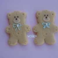 Christening Cookies. Sugar cookies whith rolled buttercream.