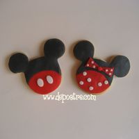 Mickey And Minie Mouse 