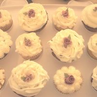 Bridal Shower Cupcakes I made these cupcakes for my sister in laws bridal shower. They matched the bridal shower cake that I also made Coconut Raspberry and...