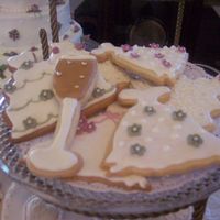 Bridal Shower Decorated Cookies I made these for my sister in laws Bridal shower. No Fail Sugar Cookies recipe with Antonia's Icing.