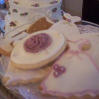 Bridal Shower Decorated Cookies I made these for my sister in laws Bridal shower. No Fail Sugar Cookies with Antonia's Icing. YUMMY.