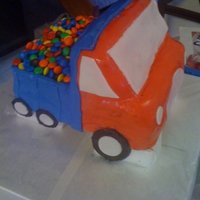 Truck Birthday Cake 