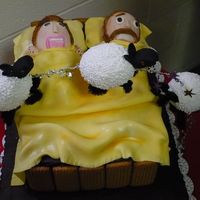 Bed Cake This was for a 50th B-Day celebration. It was so much fun making this cake. At time I laughed so hard...LOL!!