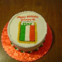 Italy Birthday Cake 