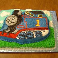 Thomas The Train This was for my nephews 4th Birthday. He is completely addicted to anything Thomas related. He loved the cake, but I found the character...