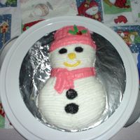 Pink Snowman 