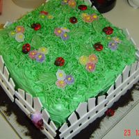Garden I love this cake, I made it twice this month! Once for my foster daughter's 1st birthday and for my MOPS group. It is very easy, my...