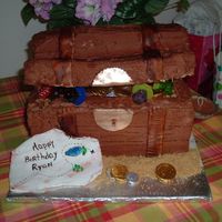 Treasure Chest Cake 