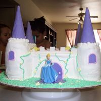 Lexi's Cake My first kinda sculpted cake. I felt okay about it, it gave me a lot of ideas for next time. The four princesses went on all sides of the...