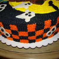 Scooby Doo Side birthday cake for my friend's sons birthday. His birthday is in October and he loves Scooby doo.