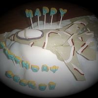 Birthday Skies I made this cake for a little boys who's father was in the AirForce. The jet is chocolate cake molded into a jet covered in mmf and...