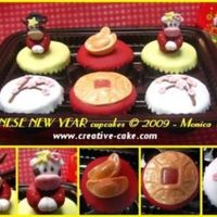 Chinese New Year Cupcakes 