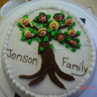 Family Tree A friend wanted a nice family tree cake for her birthday. They liked how it turned out so much they will be using the picture as their...