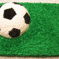 Soccer Ball Made for an 8 year old's birthday. Insipration come from other people's pictures here at Cake Central ~ thank you so much. Used...