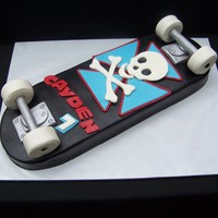 Skateboard Cake All MFF, RKT wheels