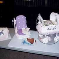 A Baby's Room I made these cakes for my nephews baby shower, unfortunately, i ran out of time so no 3D teddy bear and all cakes where going to be sitting...